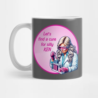 Weird Barbie - Let's find a cure for silly Ken Mug